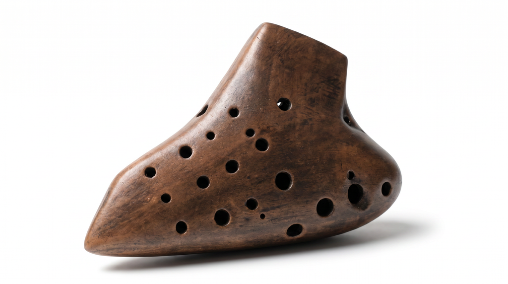 Three Tube Ceramic Ocarina