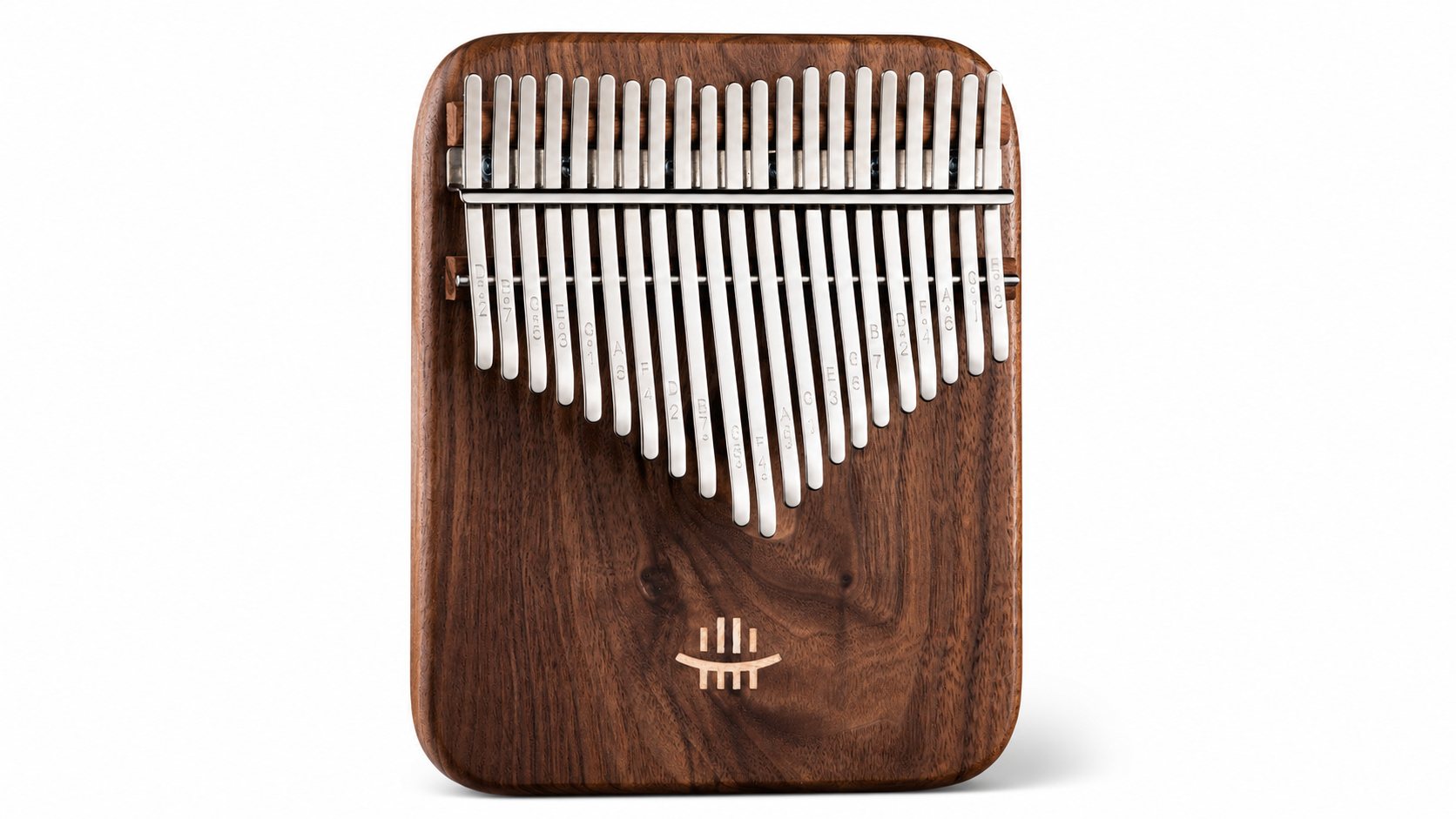 21-Key Black Walnut Kalimba
