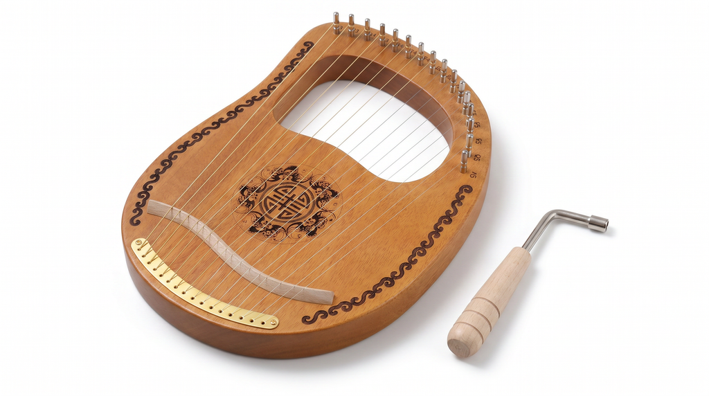 16 String Mahogany Harp